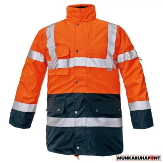 Cerva Bi Road 4In1 HV Kabát Narancs/Navy