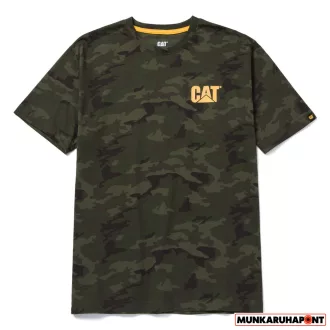 Caterpillar CAT W05324 póló zöld