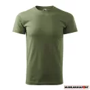Malfini Basic 129 Férfi póló khaki