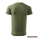 Malfini Basic 129 Férfi póló khaki