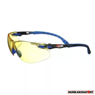   3M Solus S1101SGAFKT-EU Kék/Fekete, Borostyán védőszemüveg