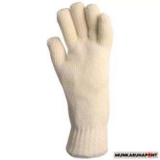 EP 4687 Kötött fehér védőkesztyű 35 cm 10-es méret