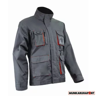 Coverguard Paddock II munkavédelmi kabát Szürke-Narancs