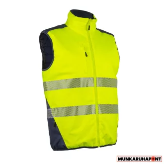 Coverguard Yoru Sárga Bélelt Mellény, Kifordítható