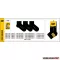 Caterpillar CAT AV807C Sport bokazokni 3 pár