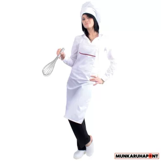 Coverguard Kötény Teljes Fehér