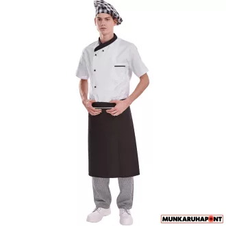 Coverguard Kötény Fél Fekete