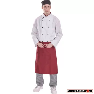 Coverguard Kötény Fél Bordó
