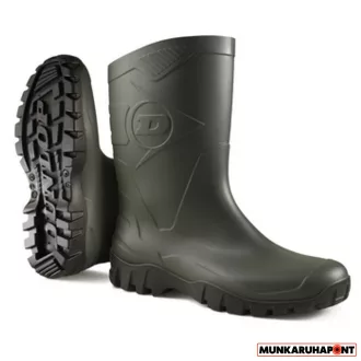 Dunlop Dee Rövidszárú PVC Zöld Csizma