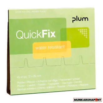 Plum Quickfix Ragtapasz Utántöltő Vízálló 45 db-os