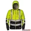 Sir Safety Arrow kapucnis melegítőfelső fekete/sárga