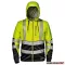 Sir Safety Arrow kapucnis melegítőfelső fekete/sárga